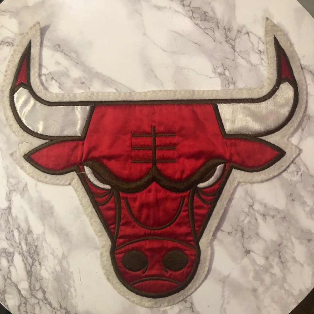 Sew on Chicago Bulls Decal from the 90’s